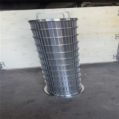 Kontra l-Korrużjoni Wedge Wire Screen Pajp