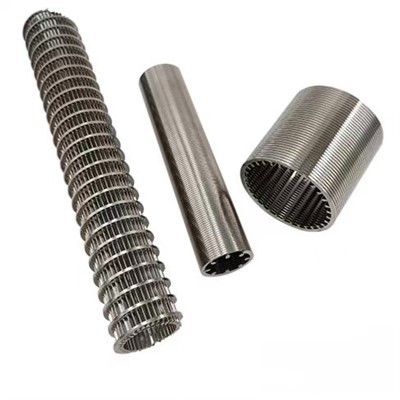 Qawwa Għolja Wedge Wire Screen Pajp